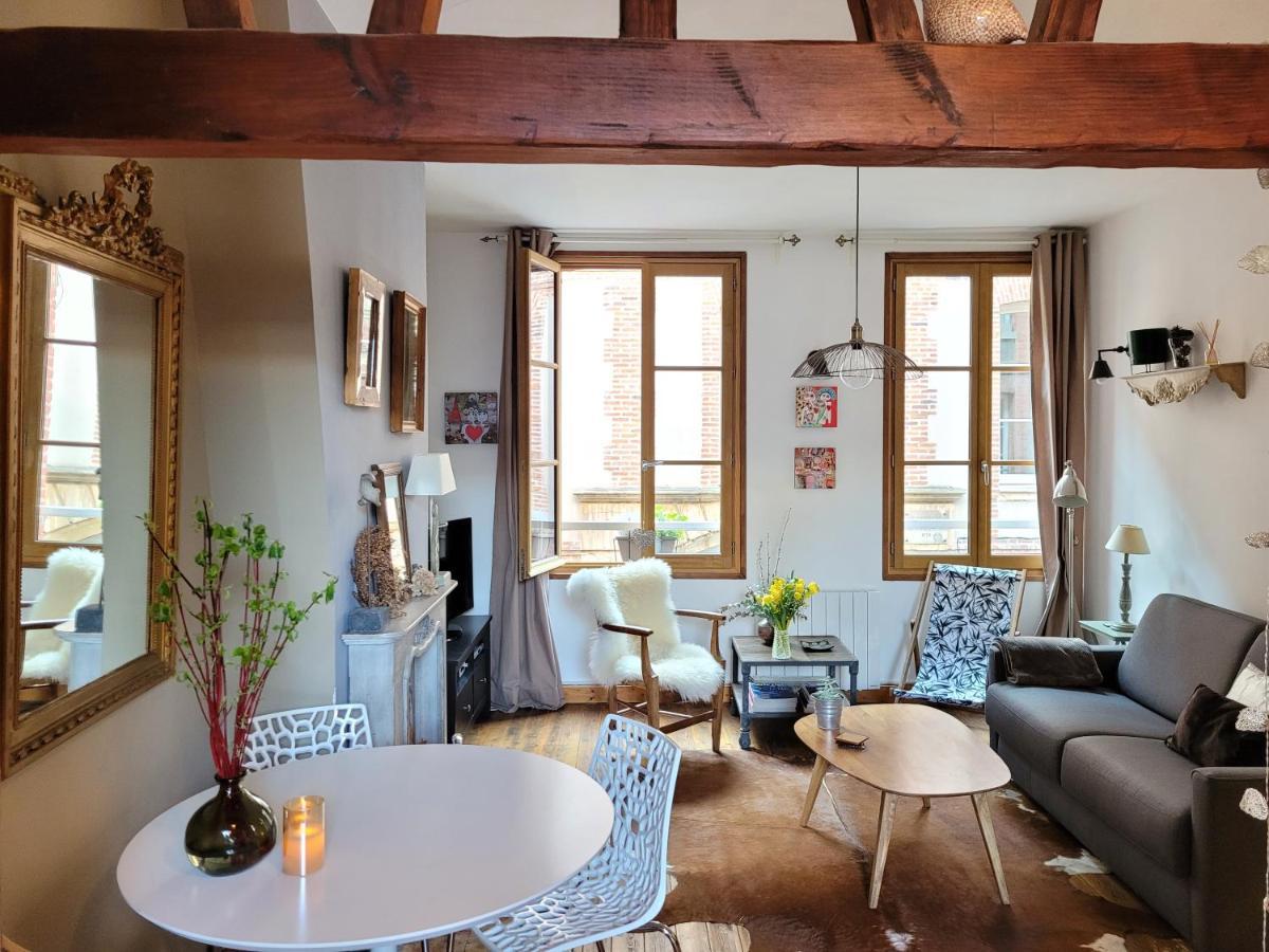 Apartmán Le Valentin - Parking Prive - Coeur Historique - La Clef De Honfleur Exteriér fotografie