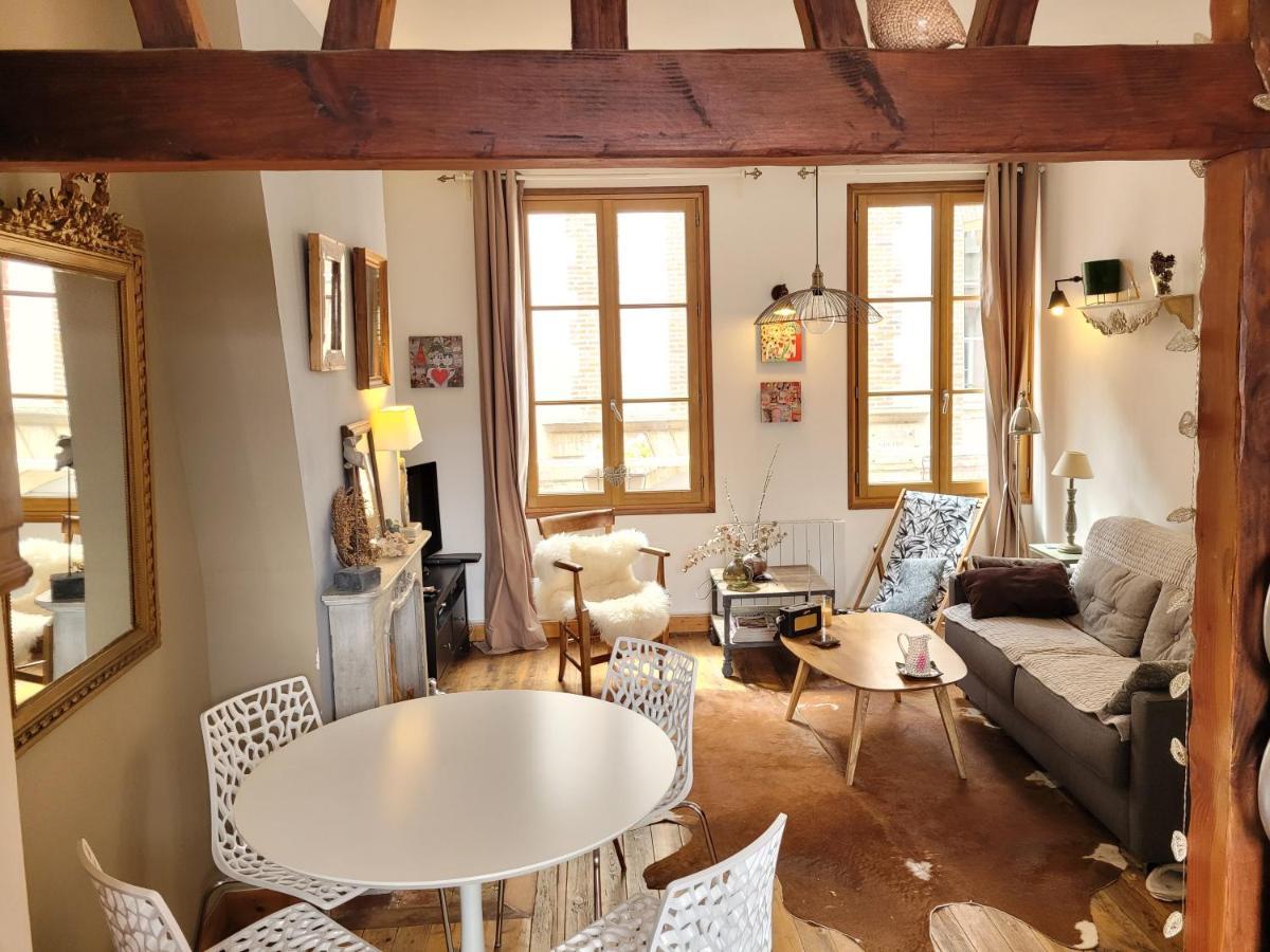 Apartmán Le Valentin - Parking Prive - Coeur Historique - La Clef De Honfleur Exteriér fotografie