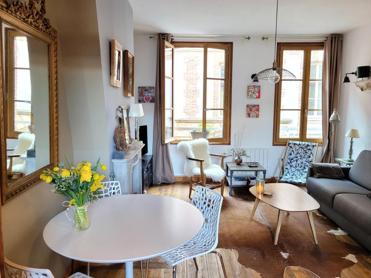 Apartmán Le Valentin - Parking Prive - Coeur Historique - La Clef De Honfleur Exteriér fotografie
